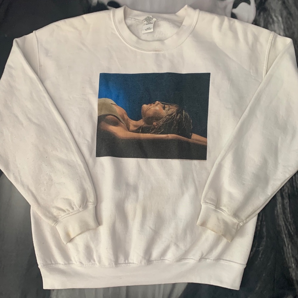 ariana grande female crewneck